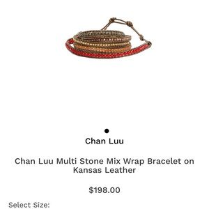 Chan Luu Triple Wrap Bracelet